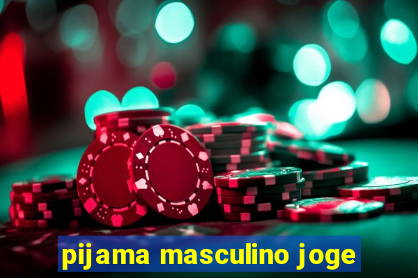 pijama masculino joge